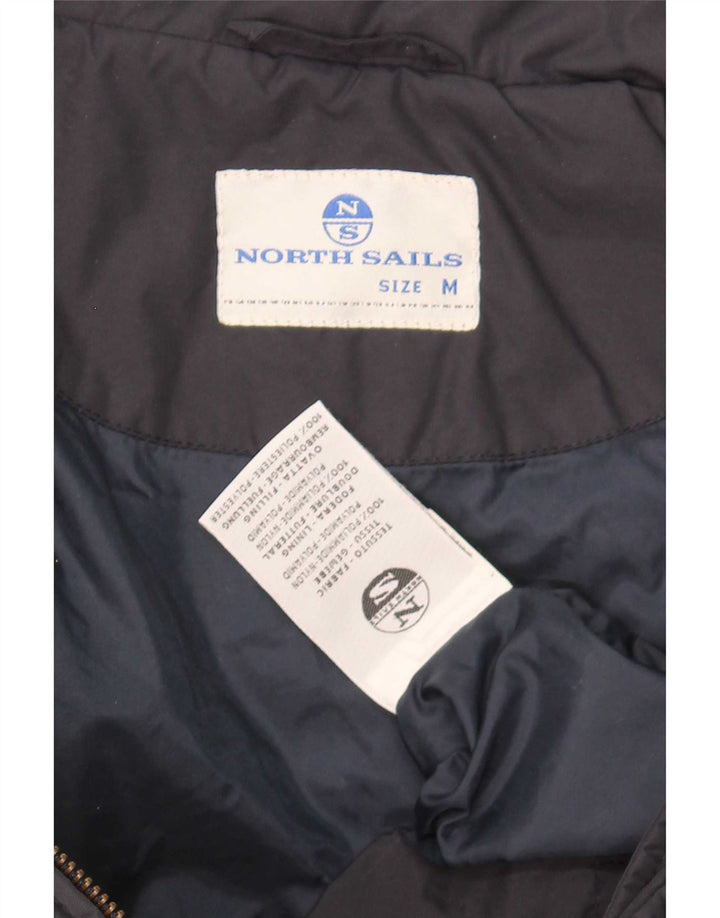 North Sails Muška grafička podstavljena jakna UK 38 Medium tamnoplavi poliamid