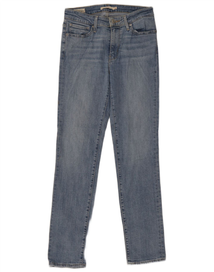 Levi's ženske 712 uske traperice W28 L30 plavi pamuk