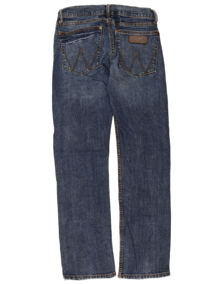 Wrangler ženske retro uske ravne traperice W28 L30 plave