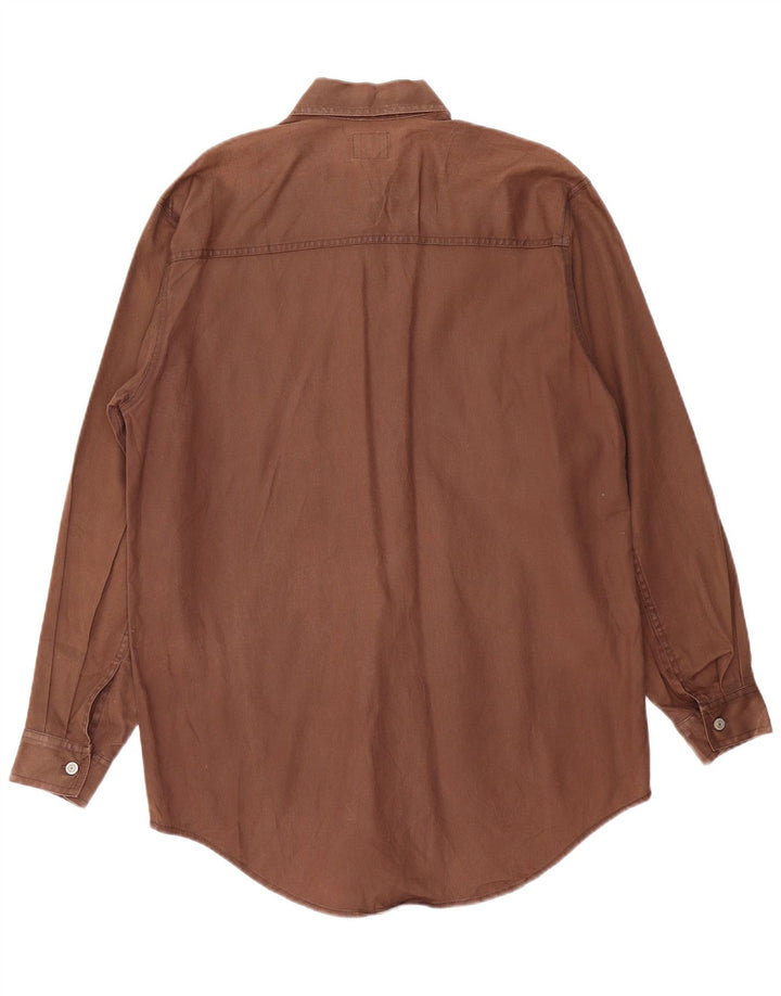 Levi's muška visoka košulja, mala smeđa pamuk