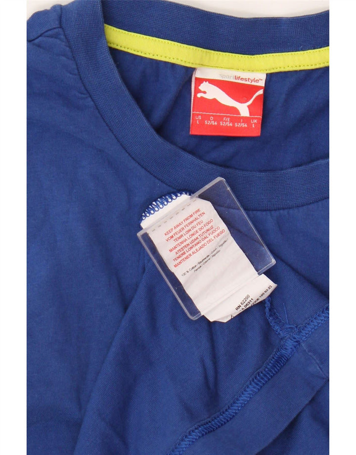 Puma muški grafički prsluk veliki plavi pamuk