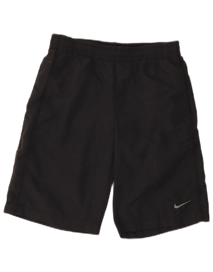 Male crne najlonske muške sportske kratke hlače Nike