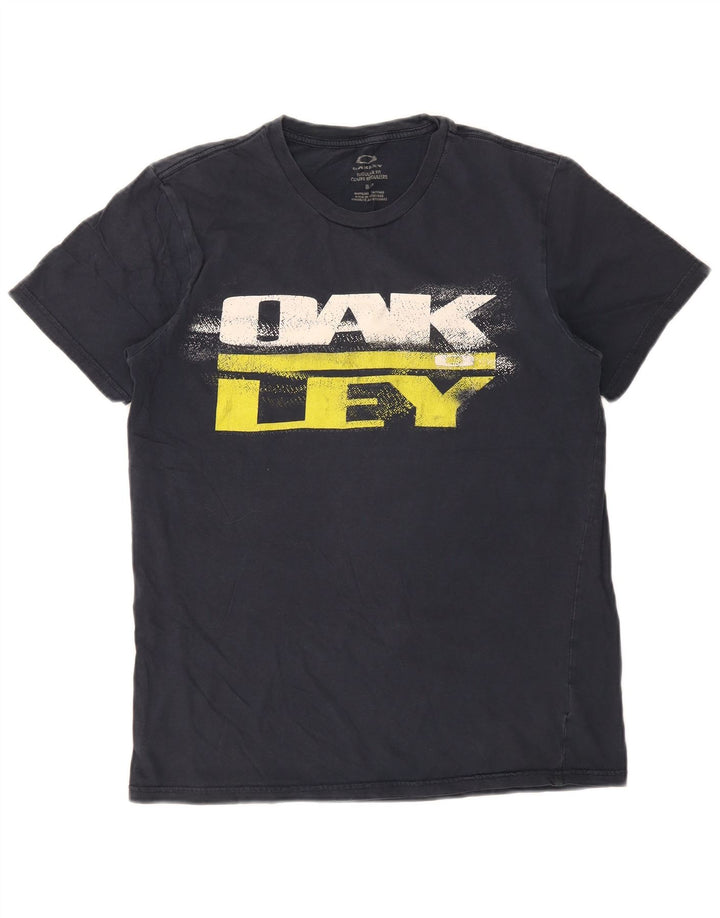 Oakley muška majica kratkih rukava s grafičkim motivima mala tamnoplava