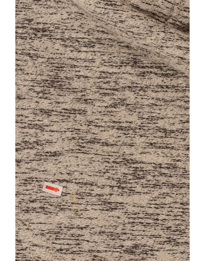 WEIRD FISH Muški džemper s kapuljačom, malene sive mrlje