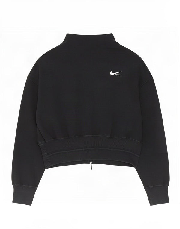 Nike Ženska majica s kratkim rukavima UK 14 Srednje crni pamuk