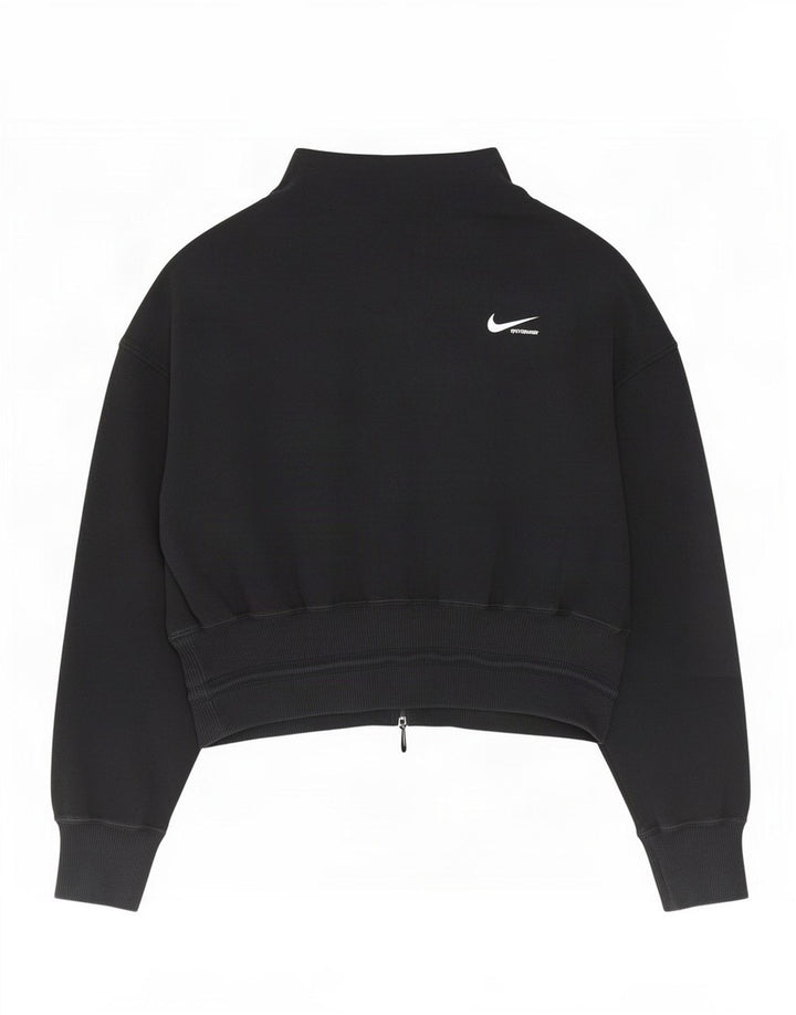 Nike Ženska majica s kratkim rukavima UK 14 Srednje crni pamuk