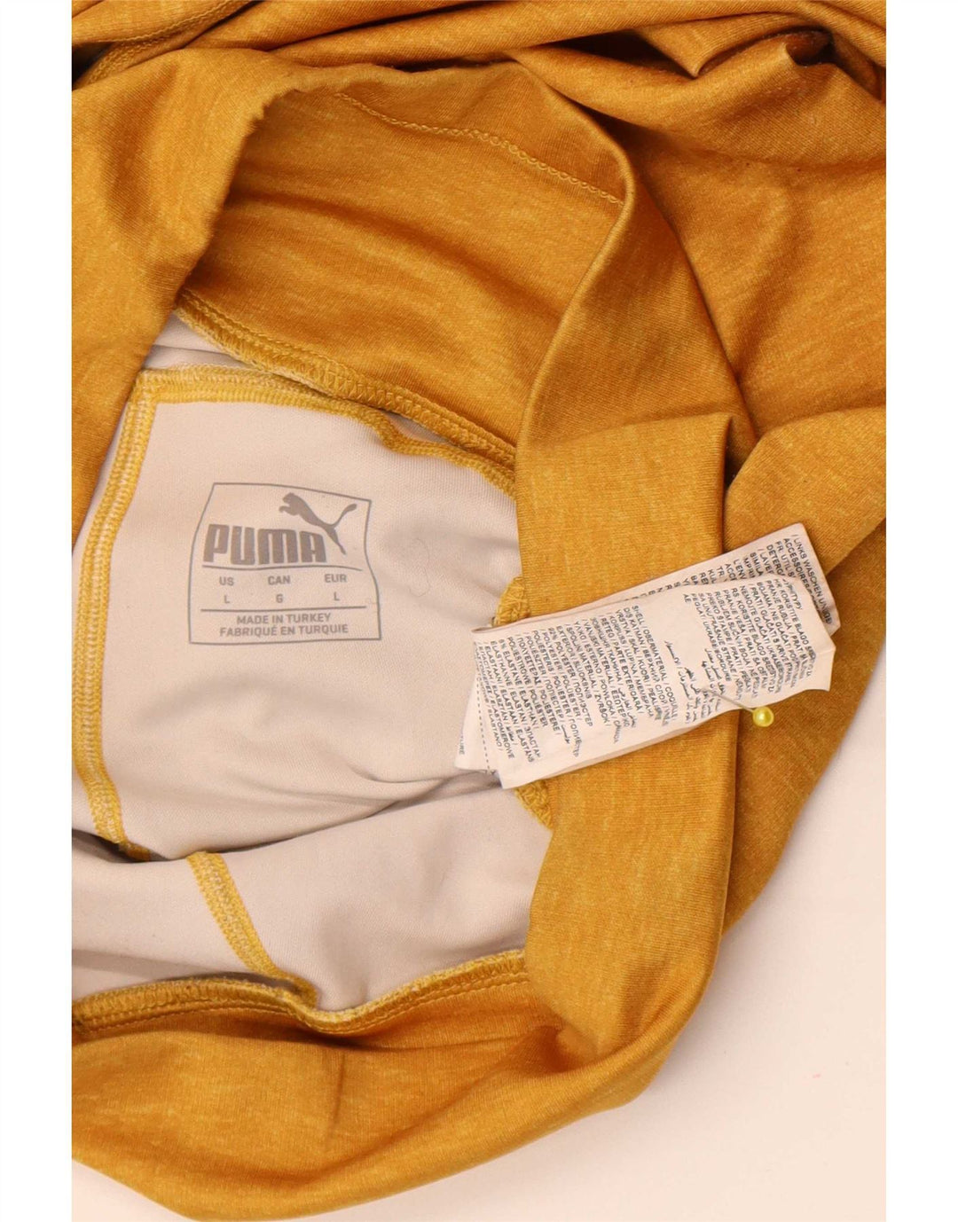 Puma ženske tajice sa stremenom UK 14 Large Yellow Colourblock poliester