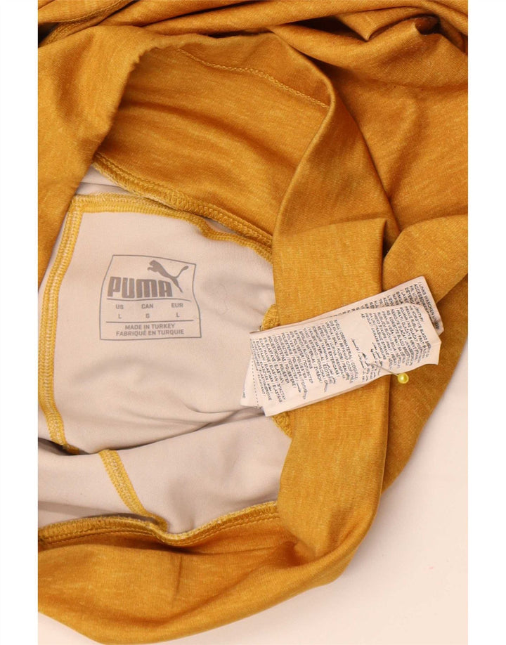 Puma ženske tajice sa stremenom UK 14 Large Yellow Colourblock poliester