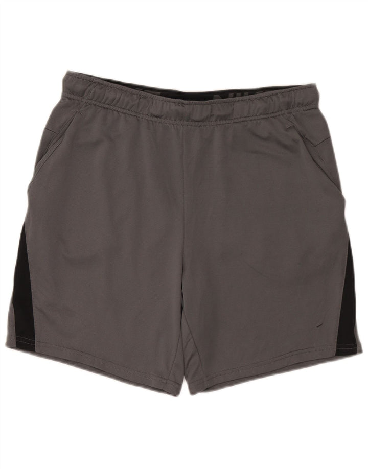 Nike muške Dri Fit standardne sportske kratke hlače velike sive boje od poliestera