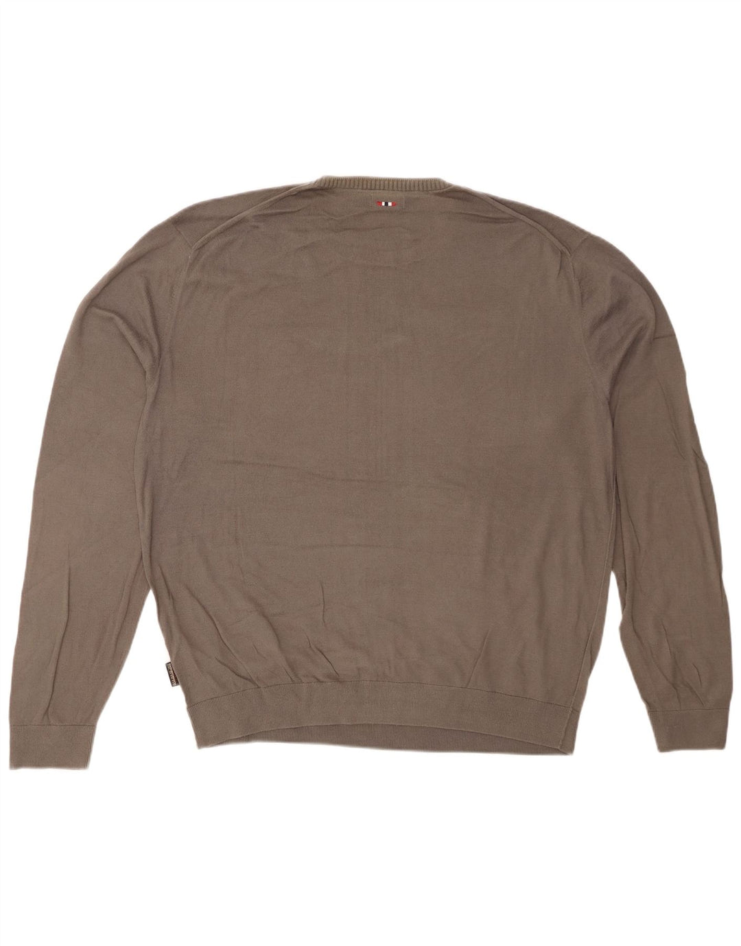 NAPAPIJRI muški pulover s okruglim izrezom 2XL, sivi pamuk