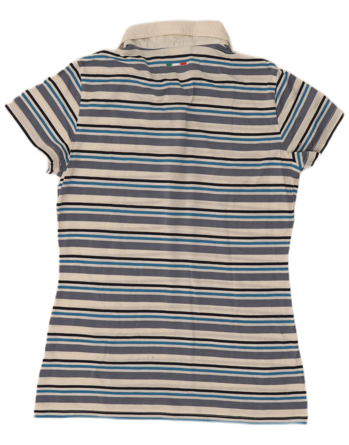 Fila ženska polo majica UK 12 srednje plave pruge