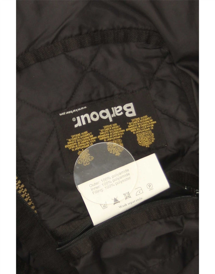 Barbour muška prošivena jakna UK 38 srednji crni poliamid