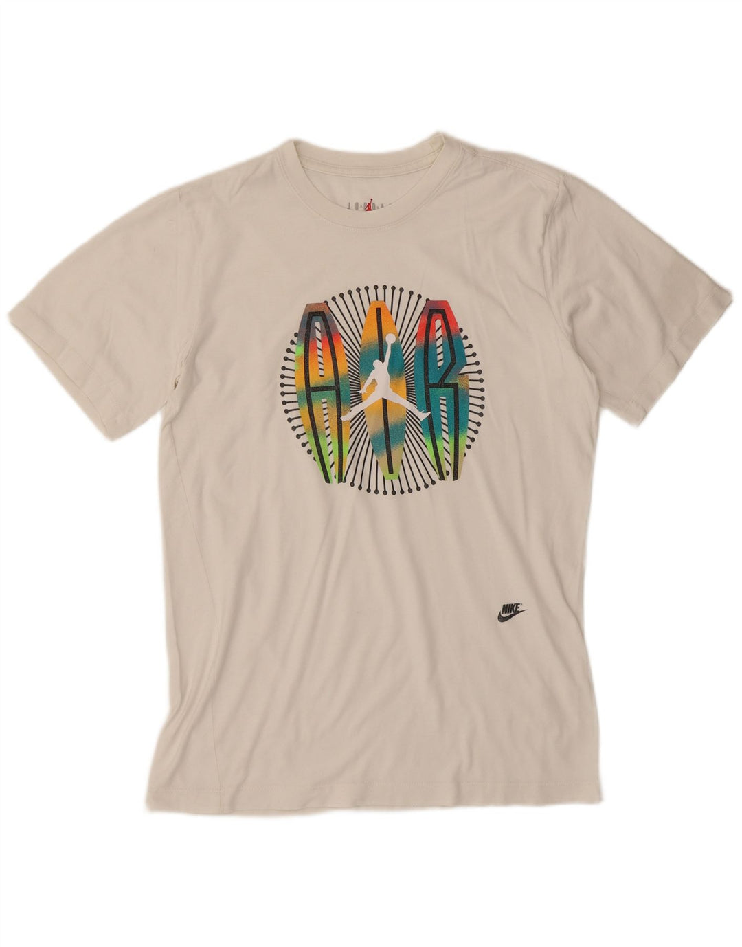 JORDAN Muška majica kratkih rukava s grafičkim motivima Mala bijela pamučna majica