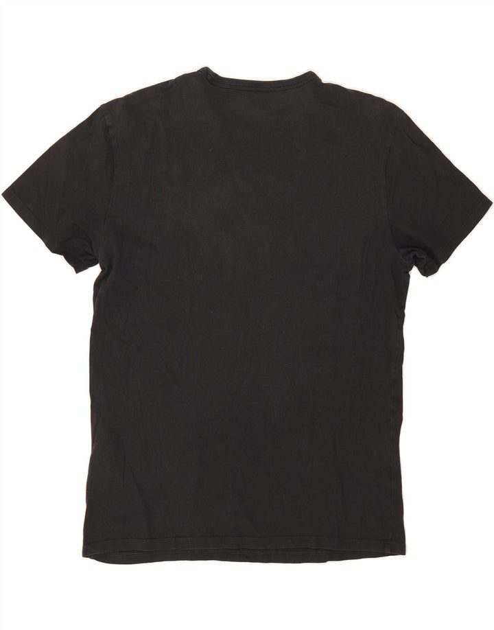 LEVI'S Mens San Francisco Standard Fit Graphic T-Shirt Top Medium Black Vintage Levi's and Second-Hand Levi's from Messina Hembry 