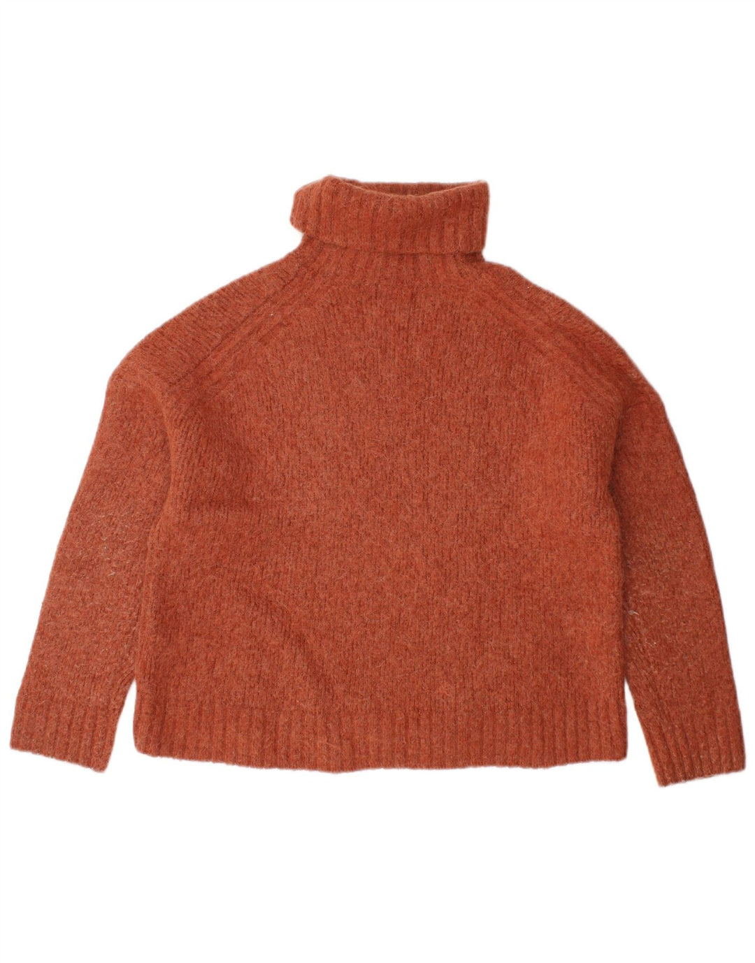 SUPERDRY ženski kratki pulover s ovratnikom UK 12 Srednje smeđa