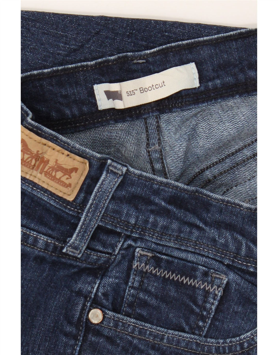 Levi's ženske 515 Bootcut traperice W30 L31 Plave