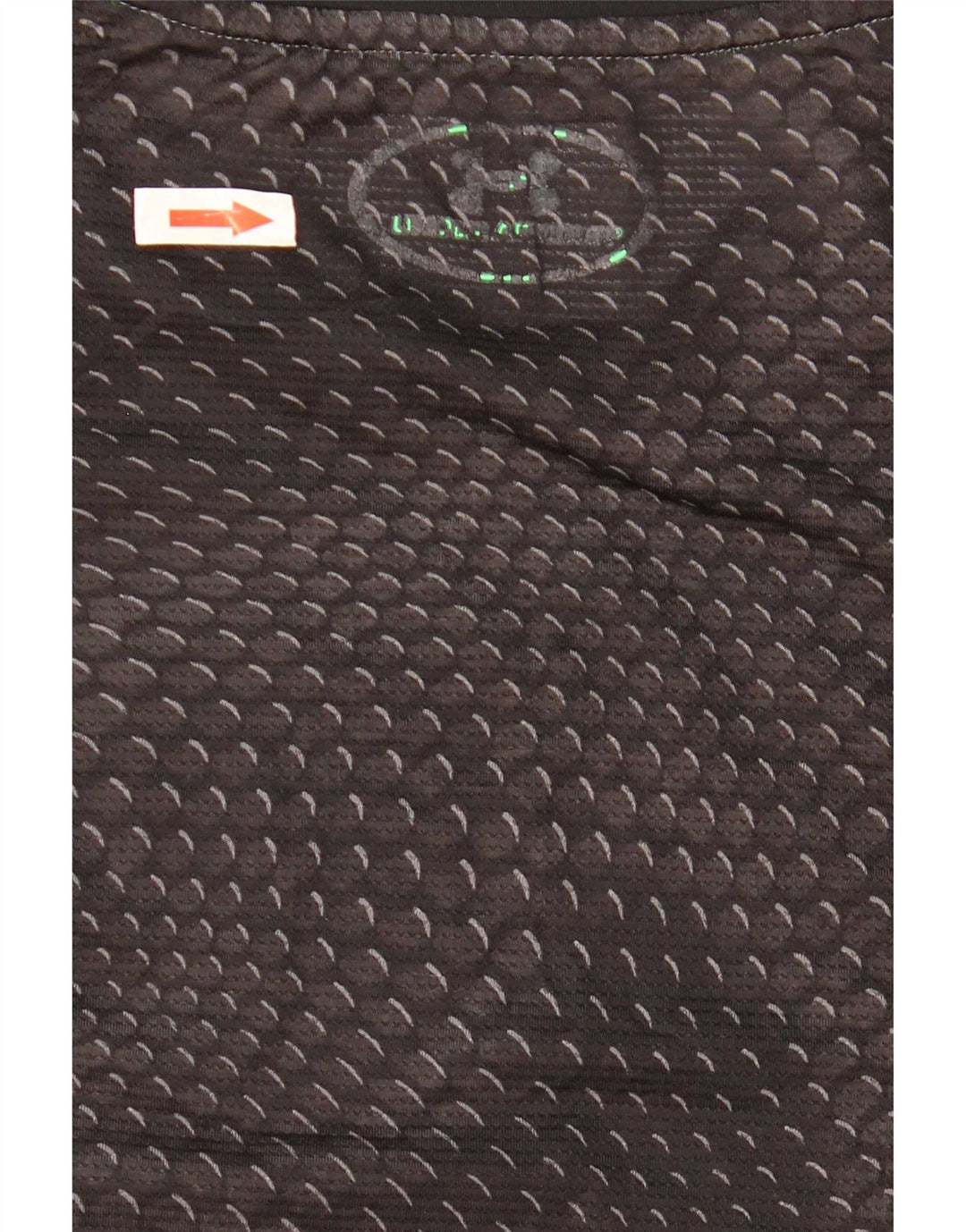 Under Armour muška majica kratkih rukava Mali crni geometrijski poliester