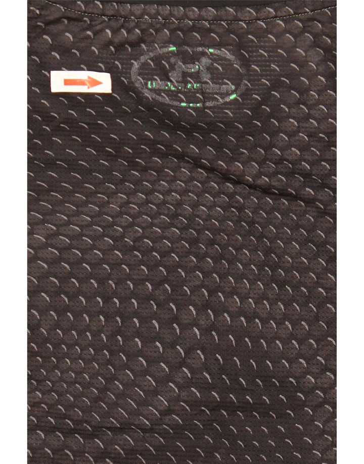 Under Armour muška majica kratkih rukava Mali crni geometrijski poliester