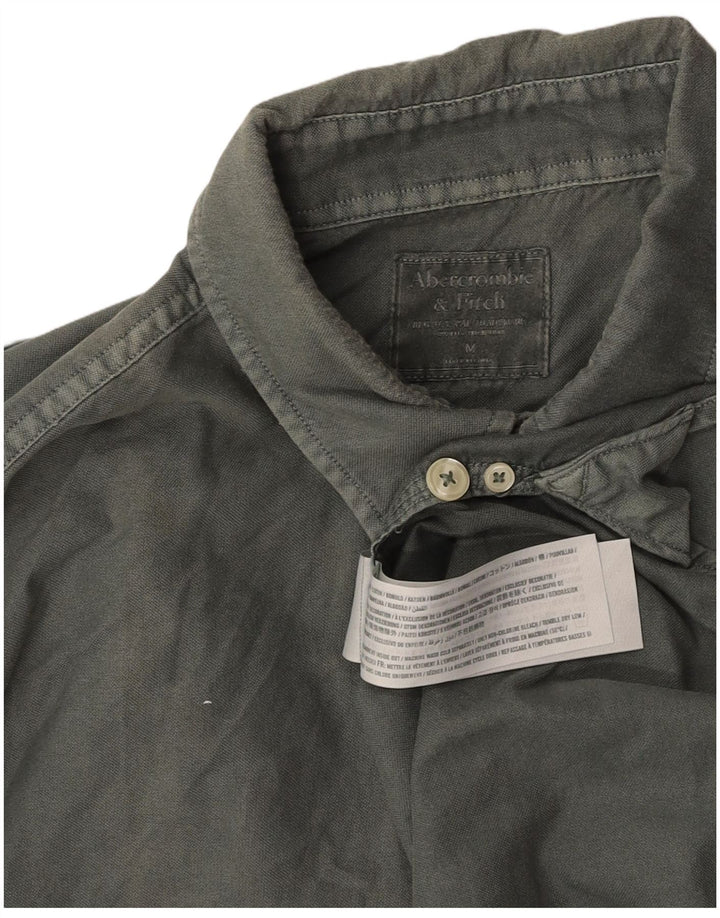 ABERCROMBIE & FITCH Muška košulja Srednje sivi pamuk