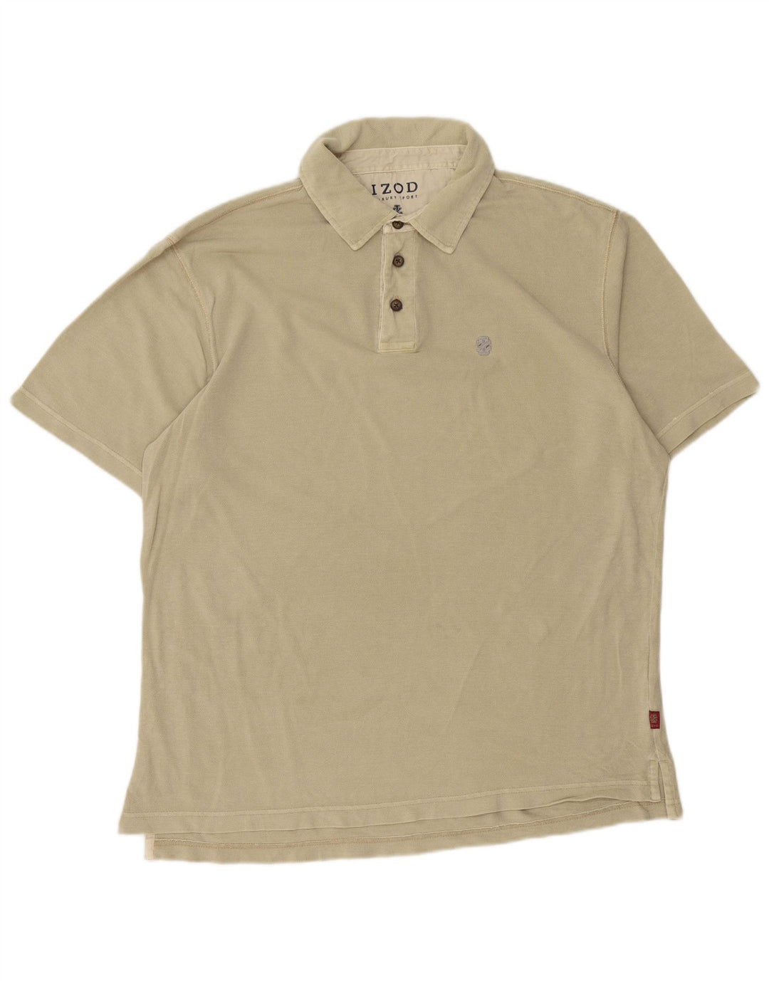 IZOD muška polo majica velika bež pamuk