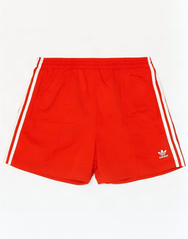 Adidas ženske sportske kratke hlače UK 16/18 veliki crveni poliester