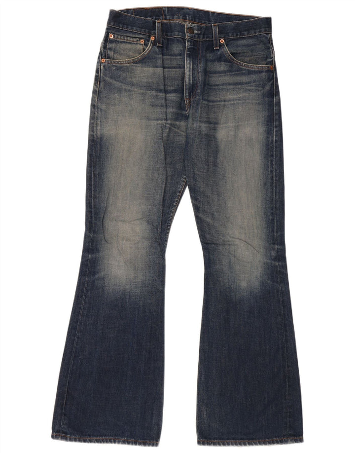 Levi's ženske 516 lepršave traperice W32 L32 plavi pamuk
