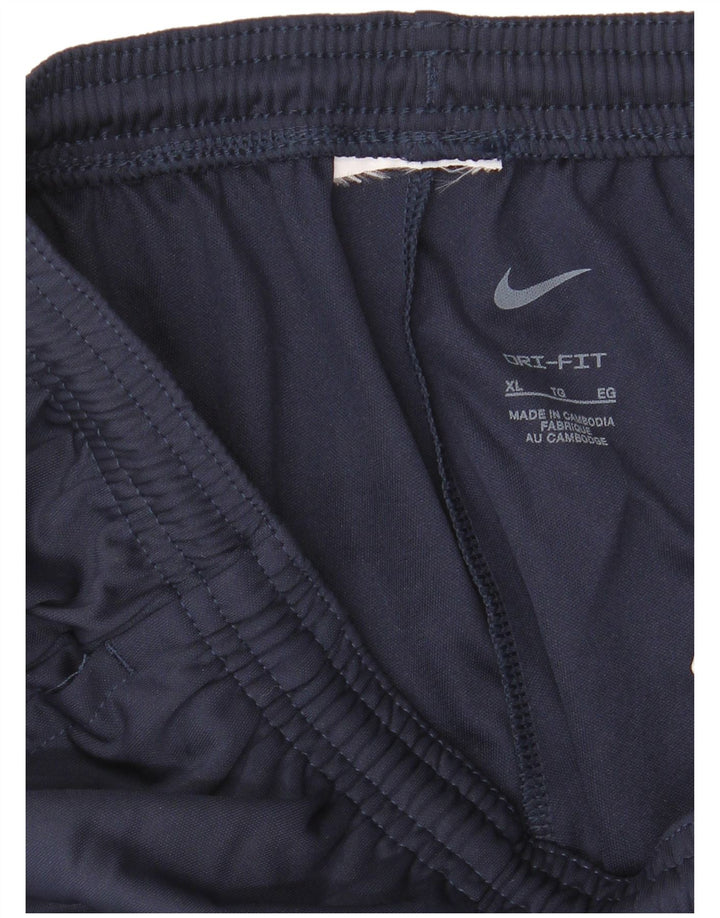 NIKE ženske hlače za trenirku Dri Fit UK 18 XL tamnoplave