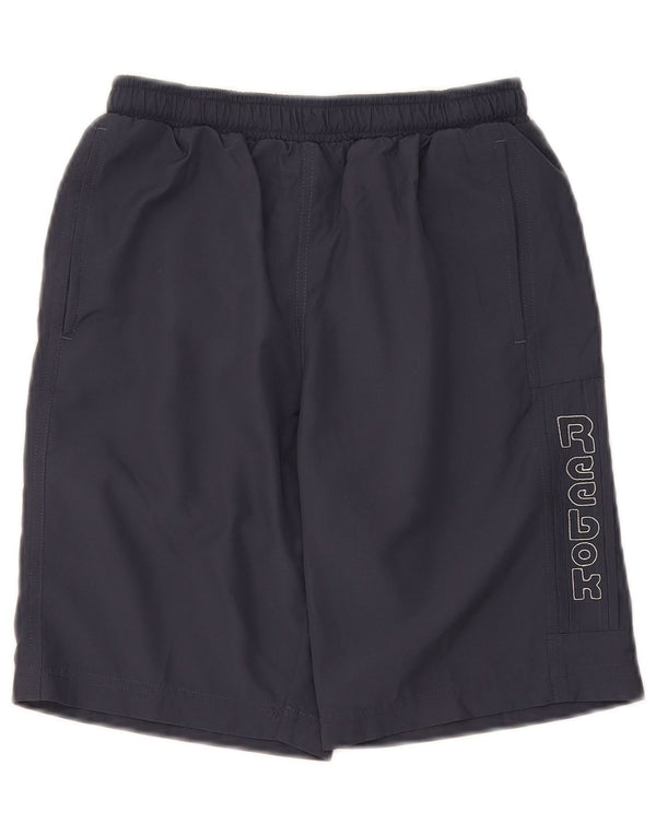 Klasične sportske kratke hlače Reebok za dječake, 9-10 godina, sivi poliester