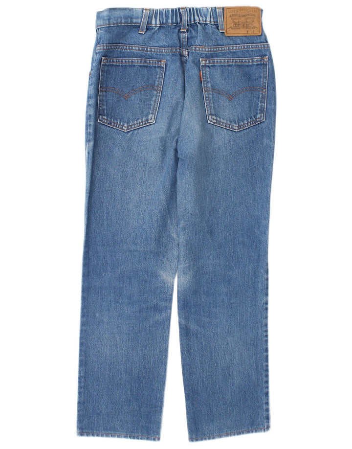 Levi's ženske ravne traperice W34 L26 plavi pamuk