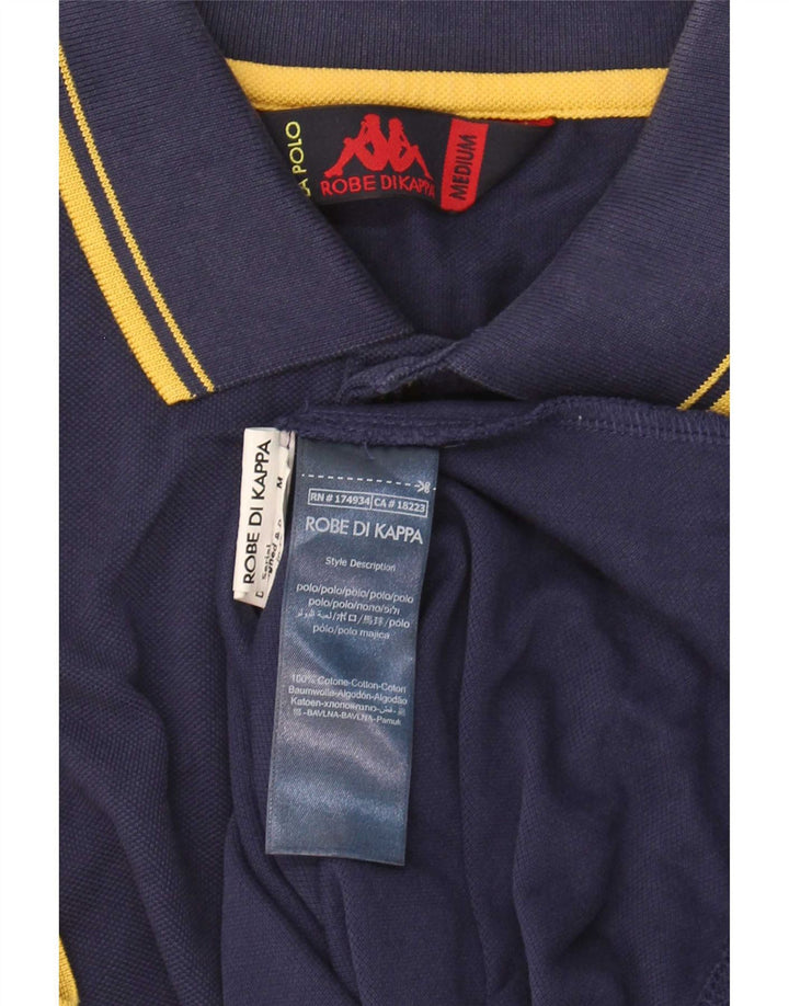 Kappa muška polo majica srednje tamnoplave pamučne pruge