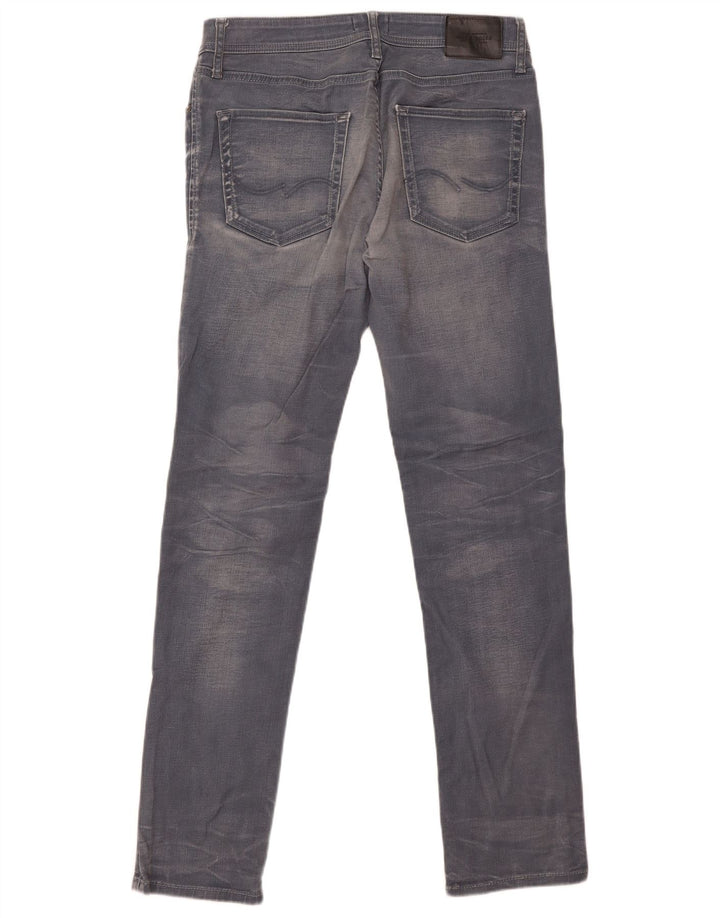 Jack & Jones Muške uske traperice Tim W34 L34 Sivi pamuk