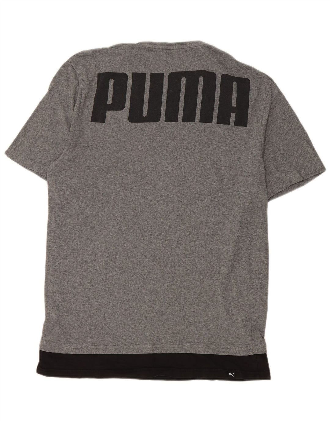 Puma muška majica s grafičkim motivima, srednje siva, pamuk
