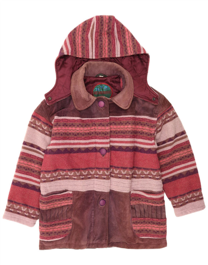 Henri Rossi ženska vjetrovka jakna EU 42 velika raznobojna koža