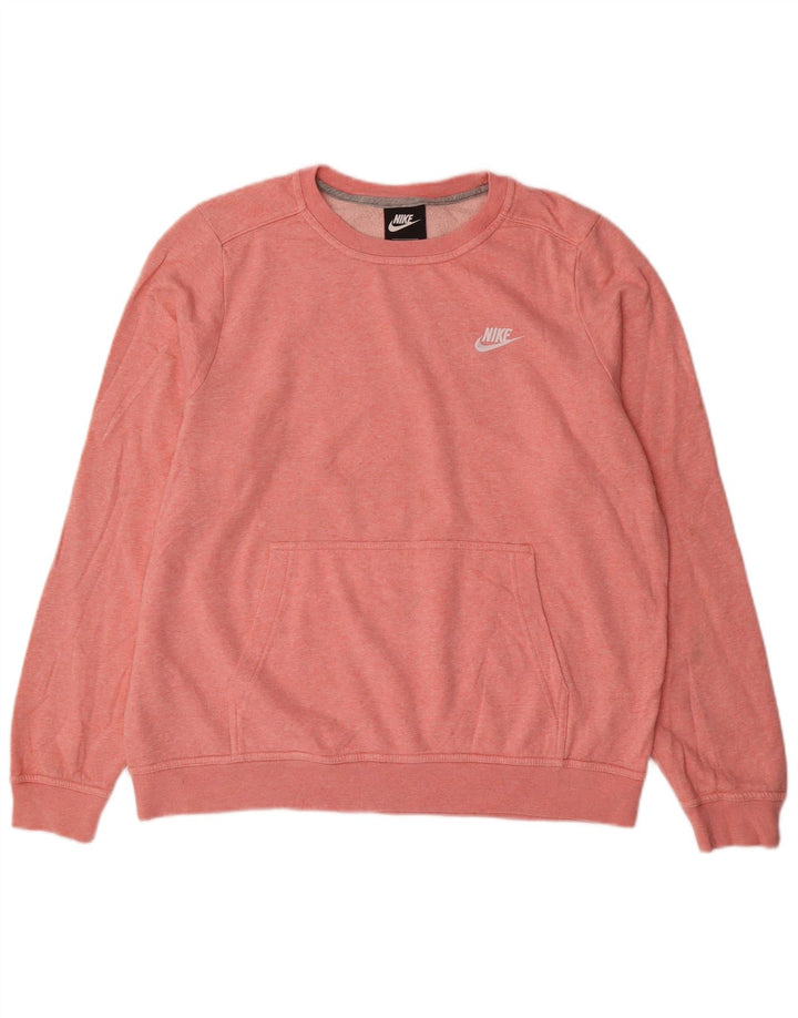Nike Ženska majica s kratkim rukavima UK 16 Large Pink Flecked