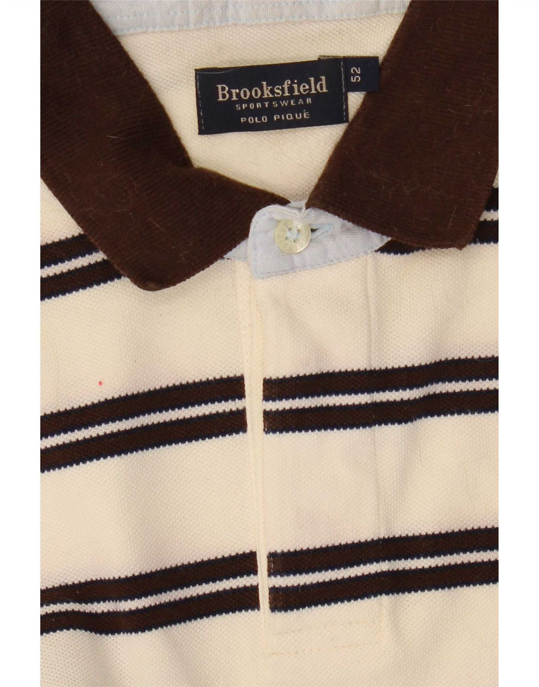 Brooksfield muška polo majica veličine 52 velike bež pruge