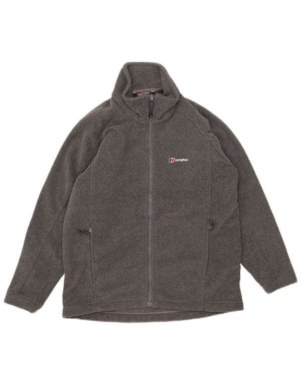 Berghaus muška jakna od flisa s podstavom UK 36, mali sivi poliester