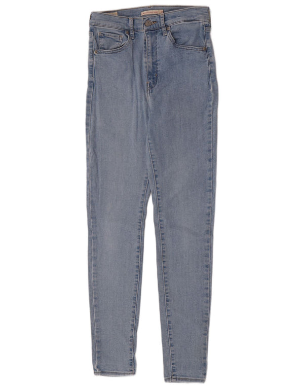 Levi's ženske Mile High super skinny traperice W27 L30 plavi pamuk