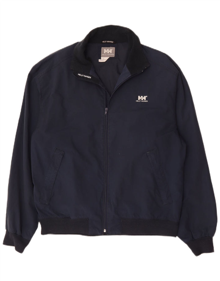 Helly Hansen muška bomber jakna UK 40 Large tamnoplavi najlon