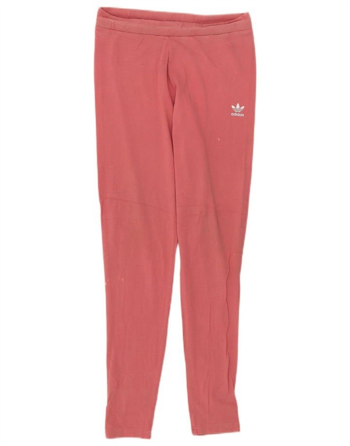 Adidas ženske tajice UK 12 Srednje ružičasti pamuk
