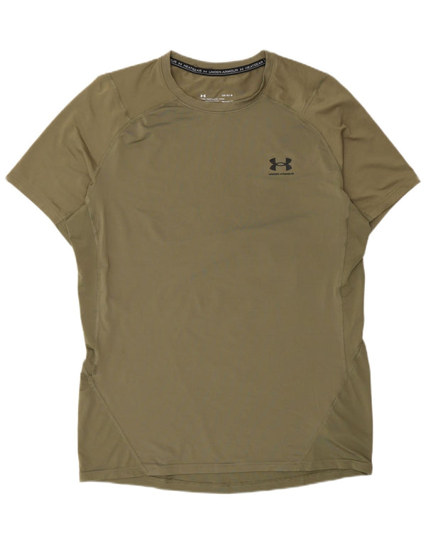 Under Armour muška majica Heat Gear Top veliki kaki poliester