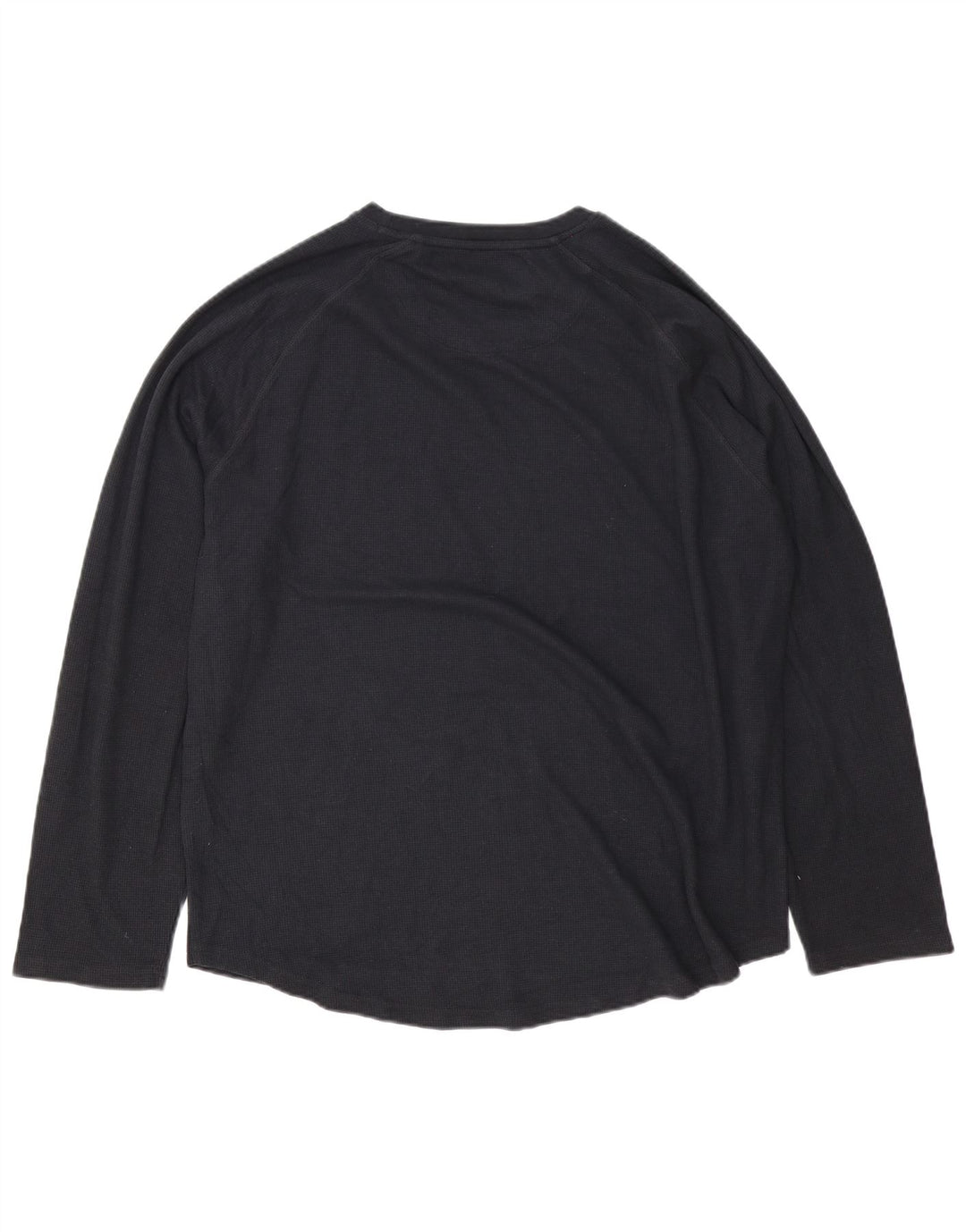 Crew Clothing Mens Top Long Sleeve 2XL Black Cotton
