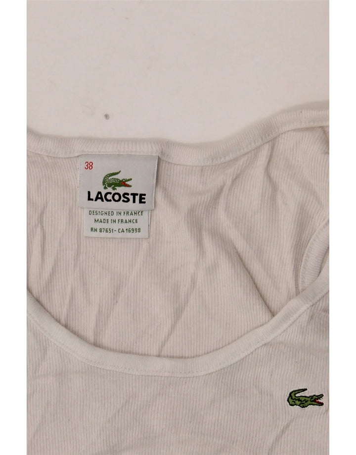 Lacoste ženski prsluk, gornja veličina 38, srednji bijeli pamuk