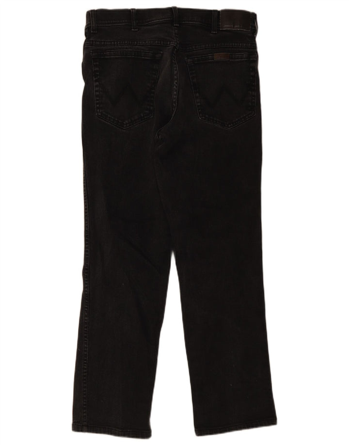 Wrangler muške ravne traperice regularnog kroja W34 L32 sivi pamuk