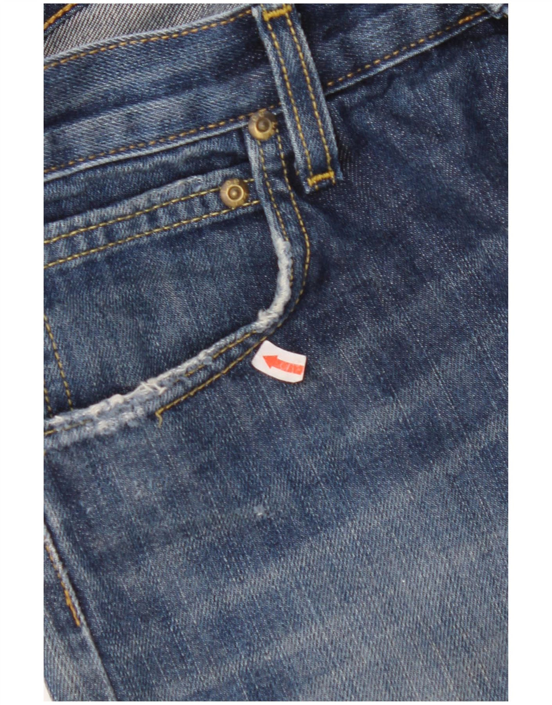 LEE muške Knox ravne traperice W32 L34 tamnoplavi pamuk