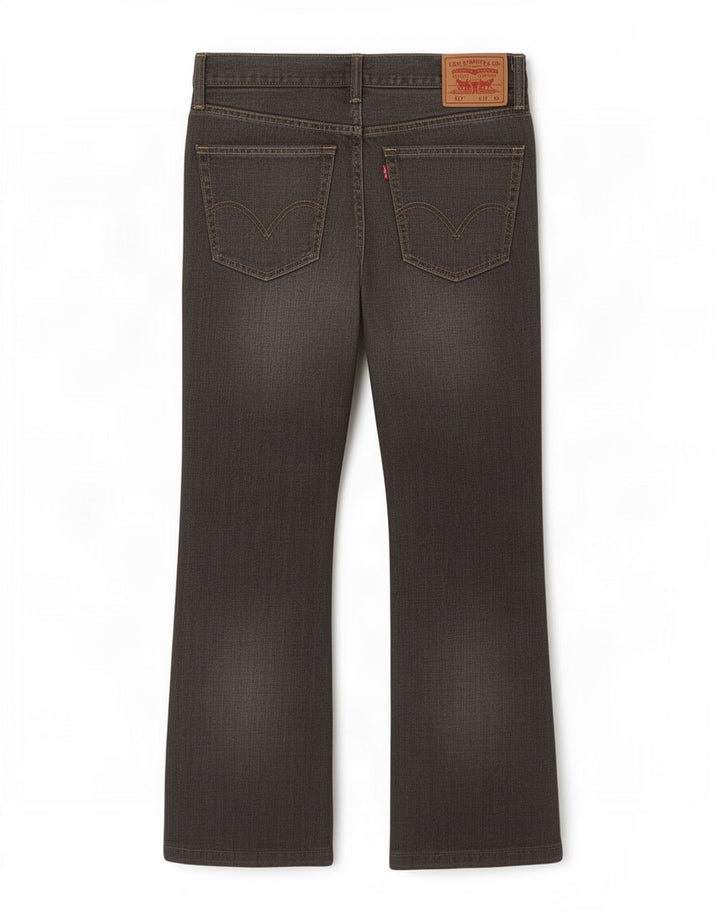 Levi's muške 527 Bootcut traperice W32 L27 sivi pamuk