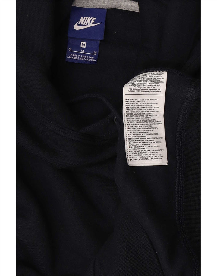 Nike muška majica s kapuljačom Srednje tamnoplavi pamuk
