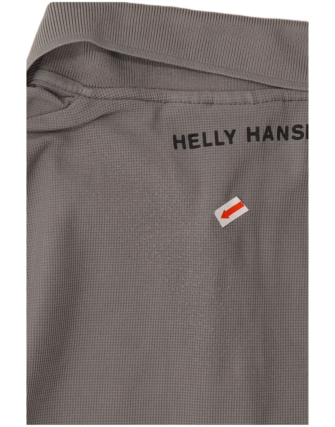 HELLY HANSEN Mens Polo Shirt XL Grey Polyester