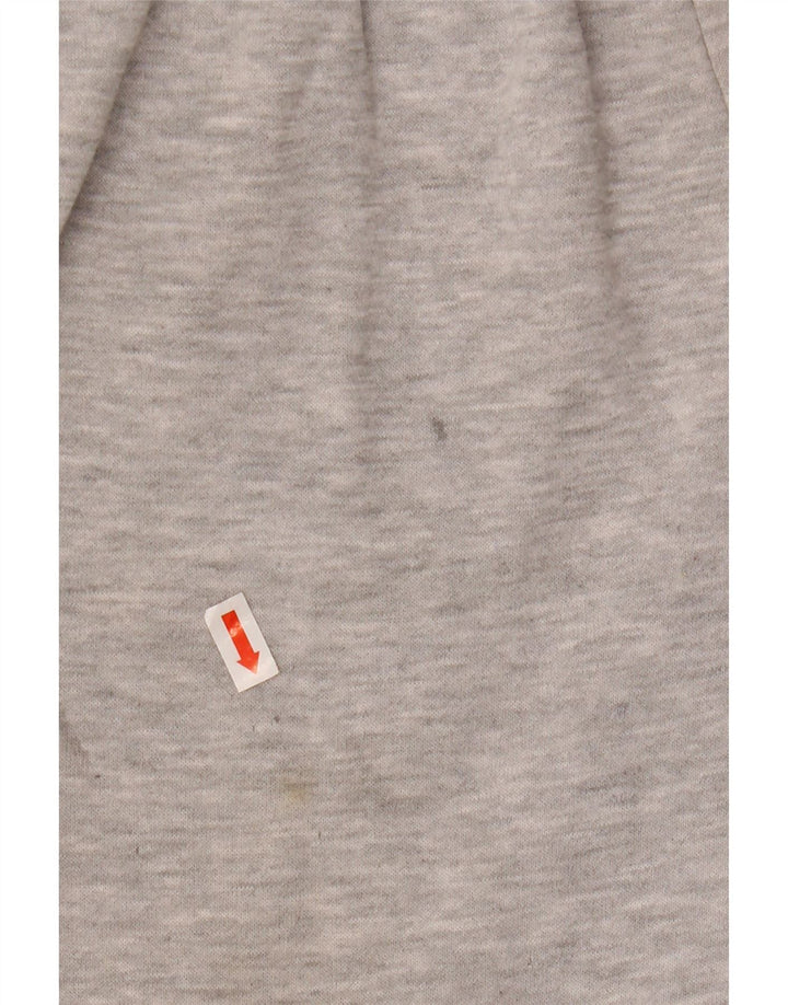 Kappa muške trenirke s grafičkim motivima, velike, sive pamučne hlače