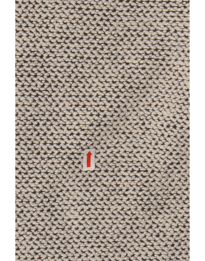 WEIRD FISH Muška majica s izrezom s patentnim zatvaračem 3XL sivi pamuk