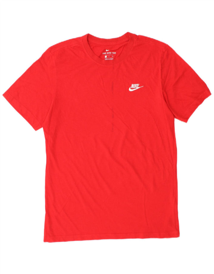Nike Muška majica kratkih rukava Mala crvena pamučna